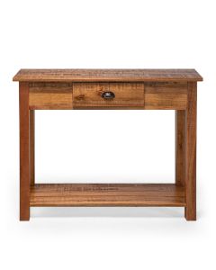 Aparador Mesa Rústico Decorativo em Madeira Maciça Bh 80cm - Natural