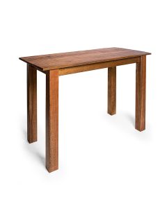 Aparador de Apoio 1,60m para Bar Rústico Decorativo em Madeira Maciça - Natural