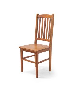 Cadeira Gourmet Rústica para Restaurantes em Madeira Maciça Bh - Natural